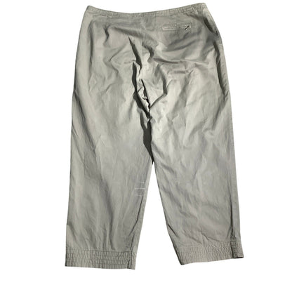 Eddie Bauer Capri Pants Women’s Size 18 – Light Khaki, Cotton Blend, Casual
