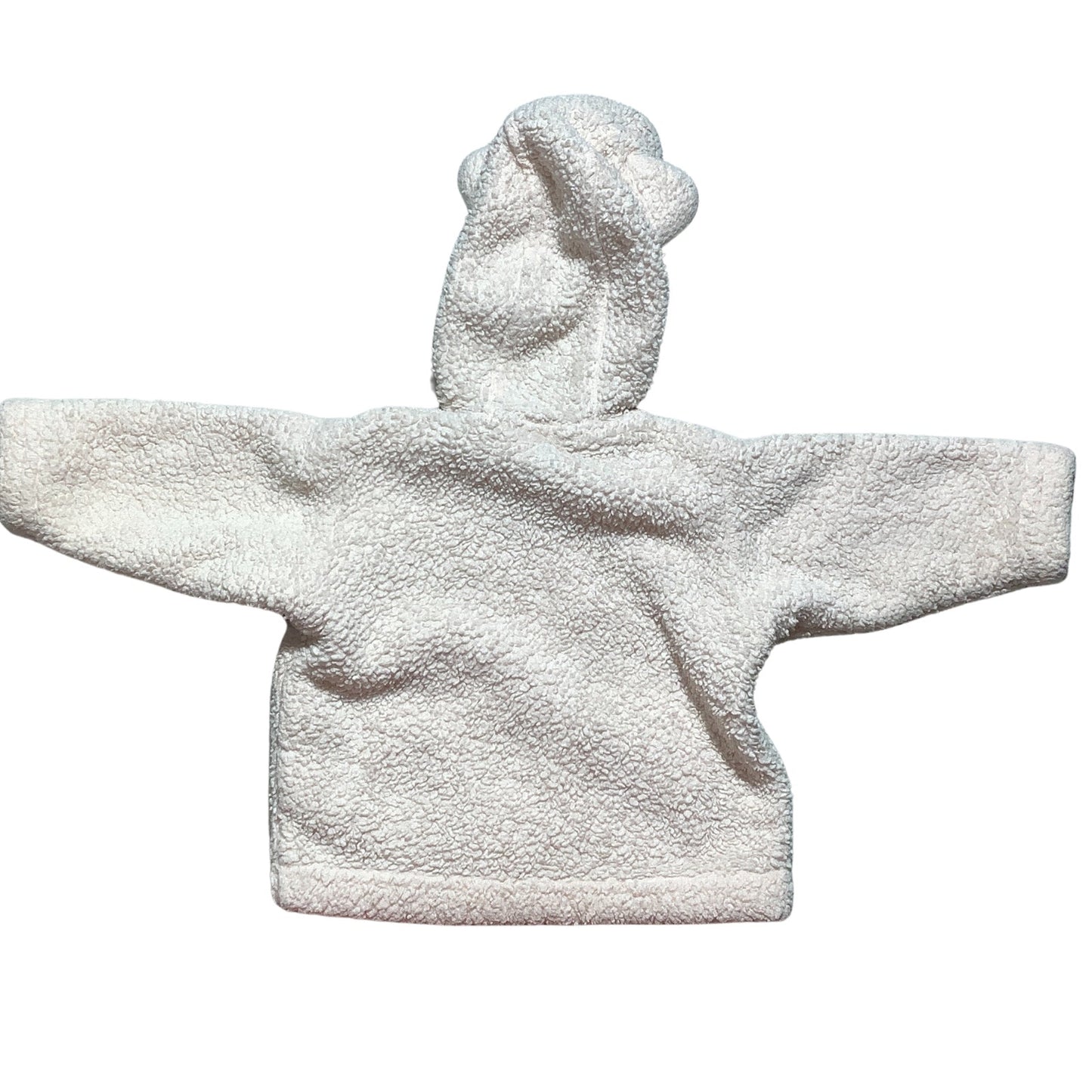 Patagonia Baby Furry Friends Fleece Hoodie 3–6 Months — Zip-Up, Cozy, Worn Wear