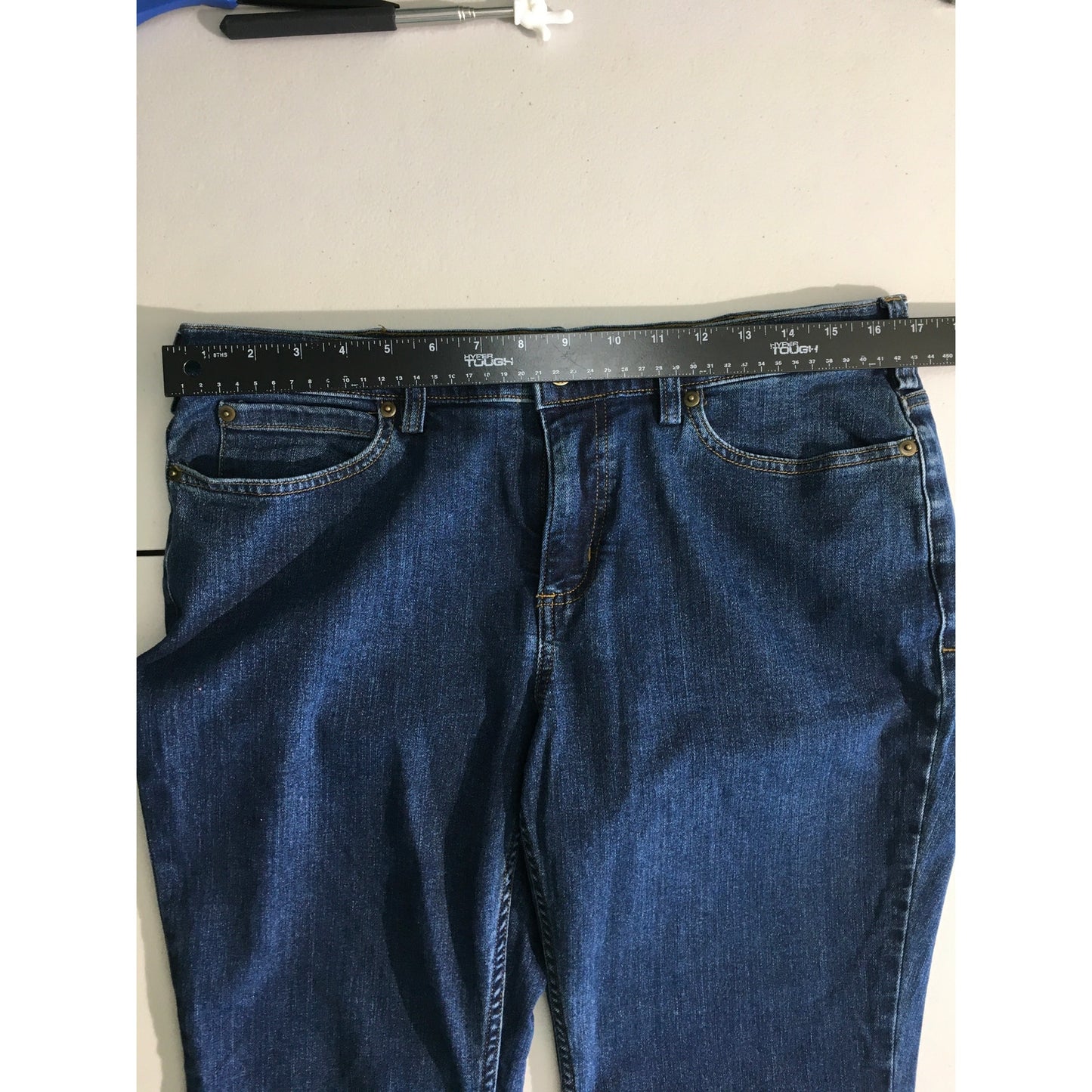 Duluth Trading Co. Denim Jeans Size 12W 33L - Classic, Durable, Casual