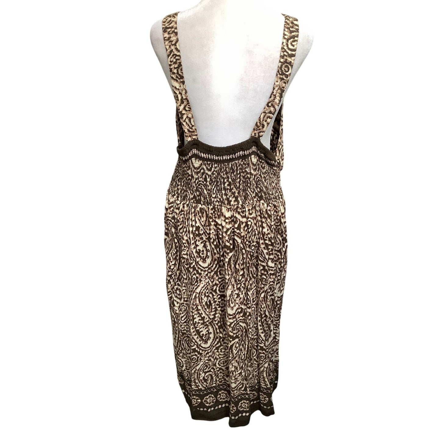 Cassee's 3X Animal Print Maxi Dress with Beaded Details - Boho, Resort, Elegant