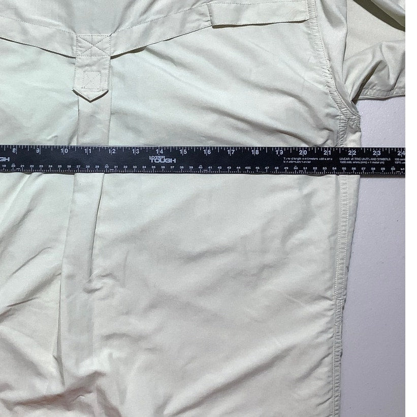 ExOfficio Off-White Vented Fishing Shirt Men’s M — Hiking, Travel, Outdoor