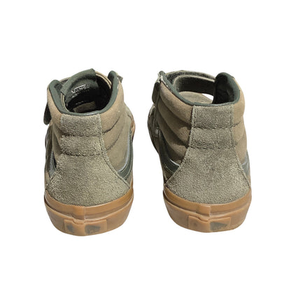 Vans Sk8-Mid Reissue V Suede Strap Sneakers Kids 2.5 — Skate, Casual, Streetwear
