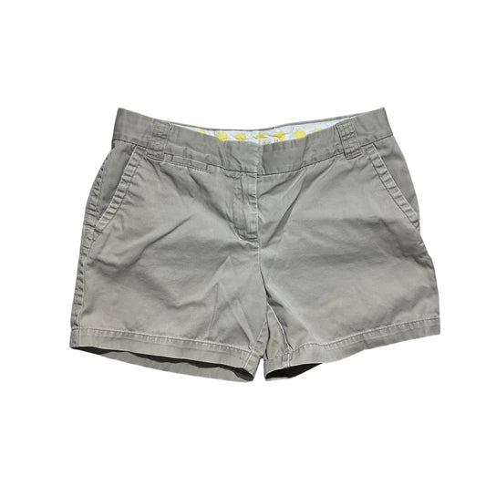 J.Crew Khaki City Fit Chino Shorts Women’s Size 6 — Classic, Casual, Summer