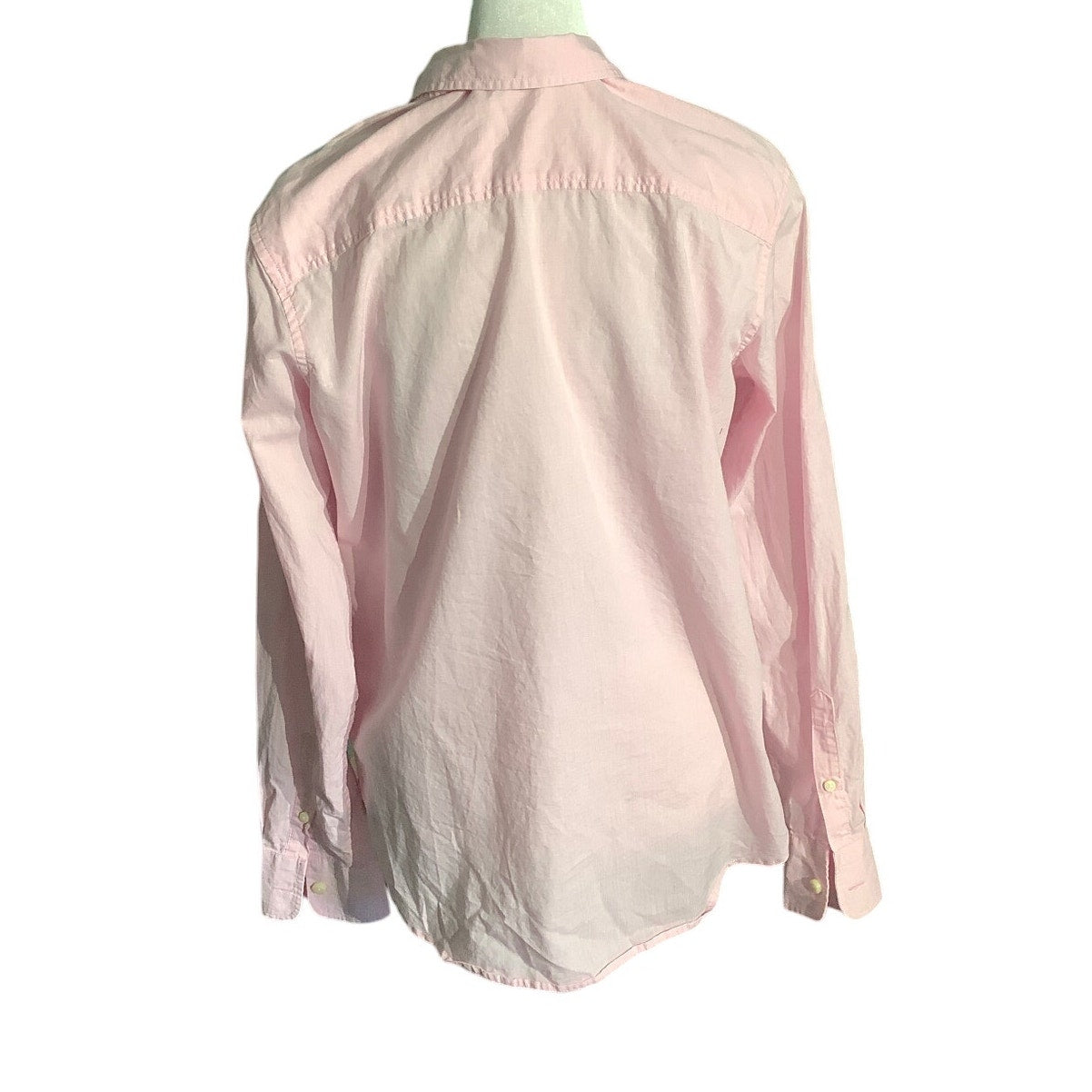Tradlands Light Pink Button Down Shirt Size M – Minimalist, Preppy, Coquette