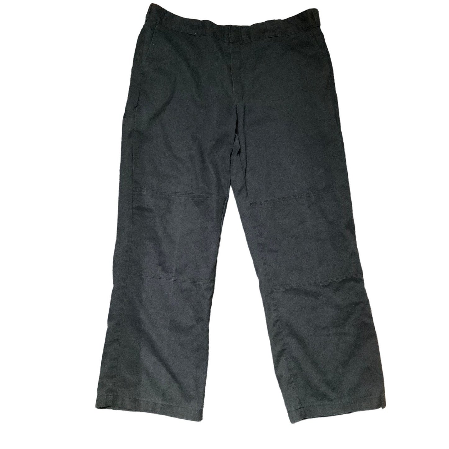 Dickies Men's Black Cargo Pants, Size 40x32 Relaxed Straight, Durable, Workwear