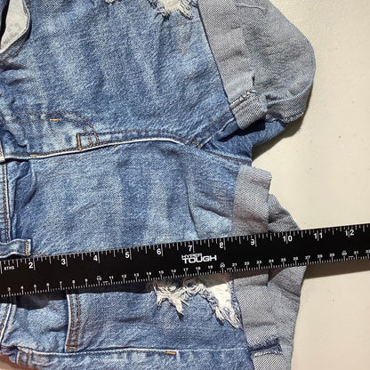 Cat & Jack Shortall Overalls Child M (7/8) — Casual, Distressed, Everyday Wear