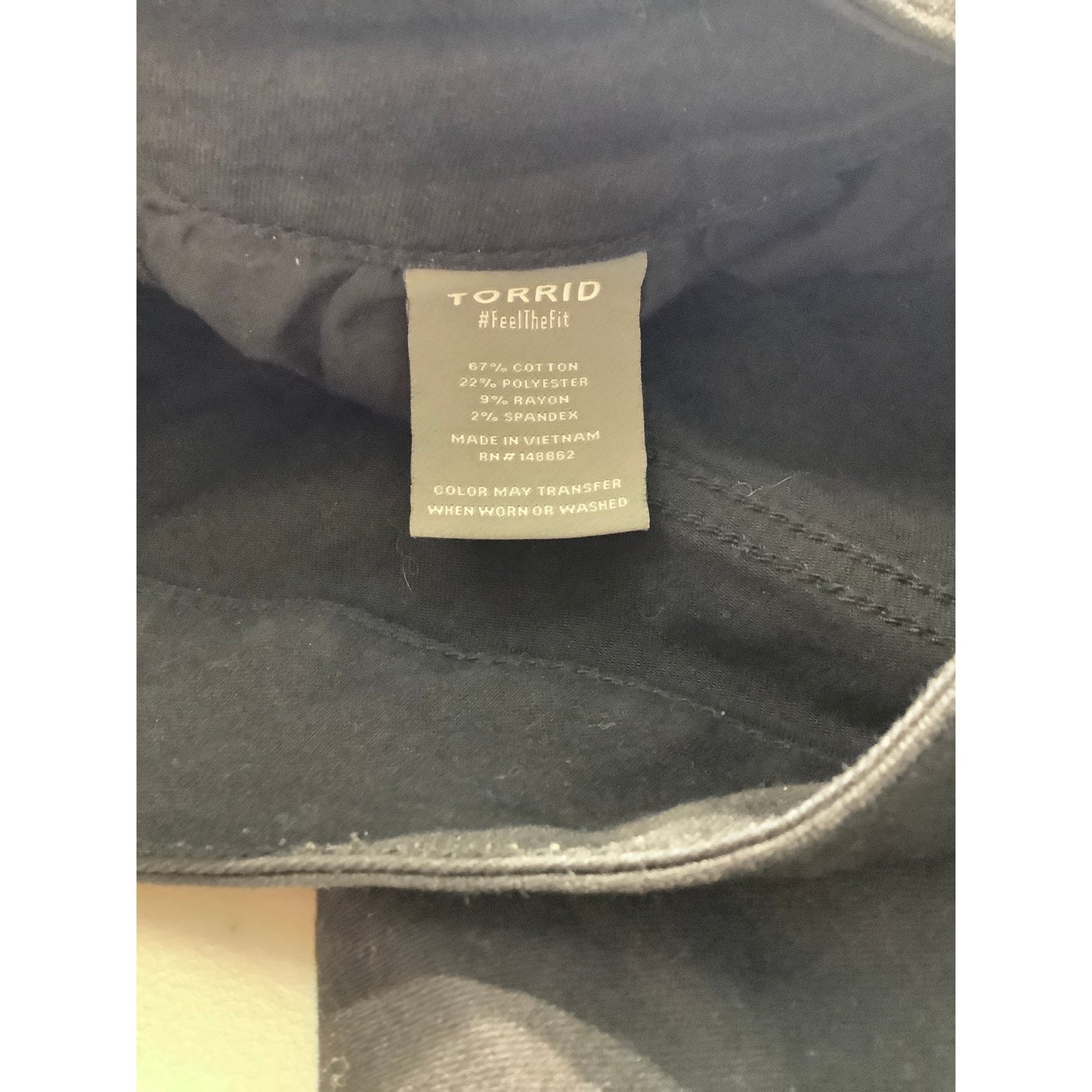TORRID Super Soft Black Jegging Size 18T – Minimalist, Comfortable, Office Siren