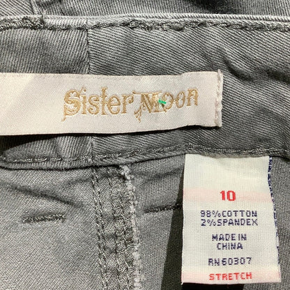 Sister Moon Gray Capri Pants Women’s Size 10 – Casual, Versatile, Effortless