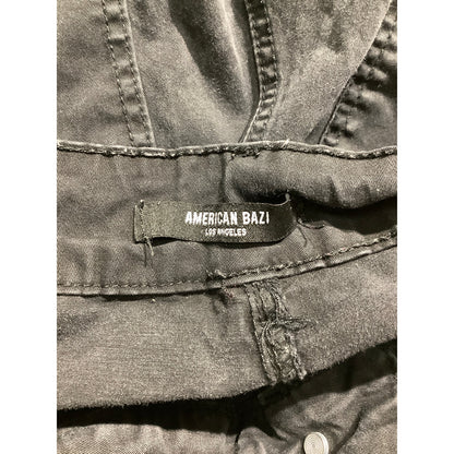 American Bazi Cargo Jogger Pants Women’s Small —Streetwear Multi-Pocket, Utility
