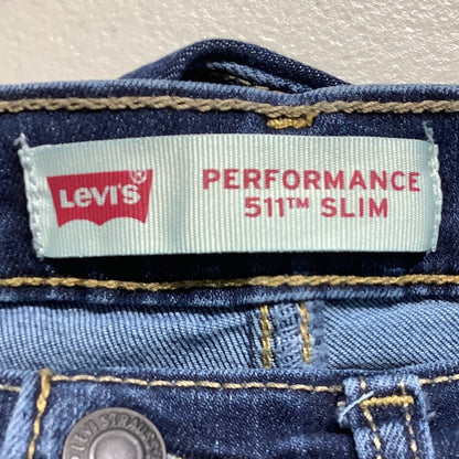 Levi’s 511 Slim Jeans Boys Size 16 Regular –Dark Denim, Performance, Stretch Fit
