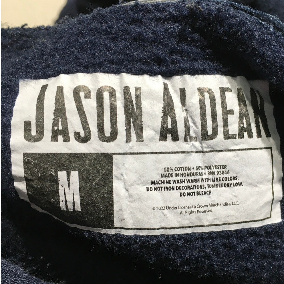 Jason Aldean Rock N' Roll Cowboy Tour Hoodie M - Country, Western, Music Merch
