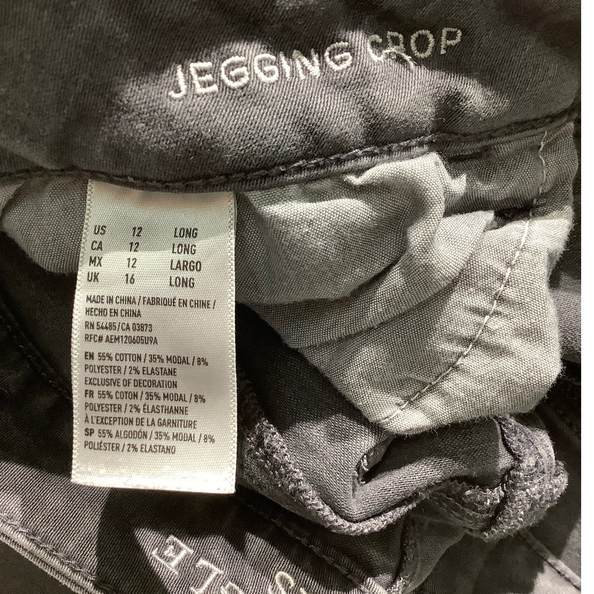 ANA Jeggings Women’s Size 8 – Gray, Stretch, Casual