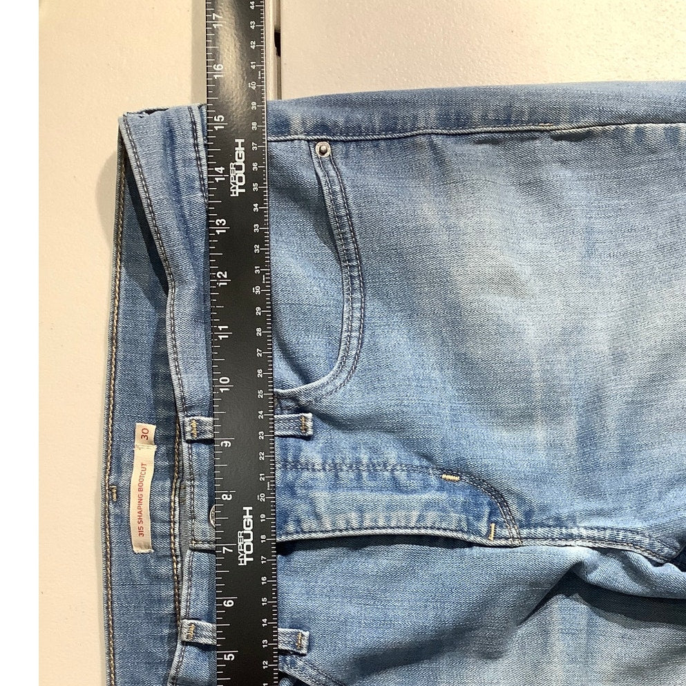 Levi’s 315 Bootcut Jeans Men’s Size 30W 32L – Light Wash, Shaping, Classic