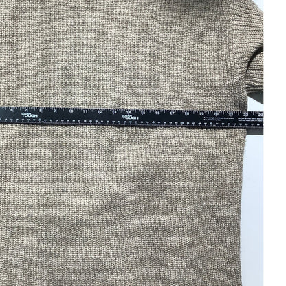 REI Men’s Brown Wool Blend 1/2 Zip Sweater Size TM – Warm, Casual, Outdoor