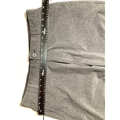 Tapa Threads Heather Gray Hybrid Chino Shorts Men’s 34 — Golf, Outdoor, Coastal