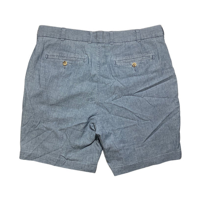 Peter Millar Seaside Chambray Golf Shorts Men's Size 34 — Coastal, Golf, Classic