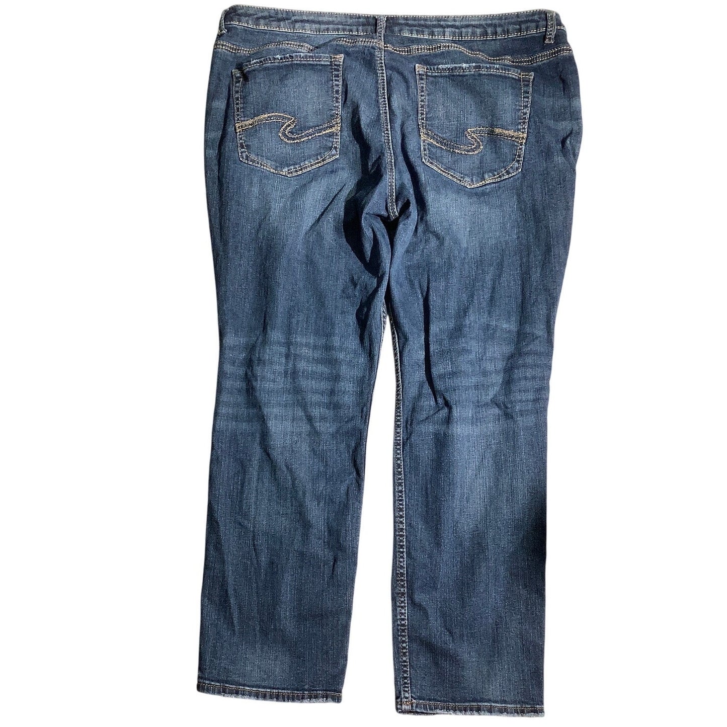 Silver Jeans Co. Straight Jeans Women’s Size 22 L27 – Edgy, Relaxed, Stylish