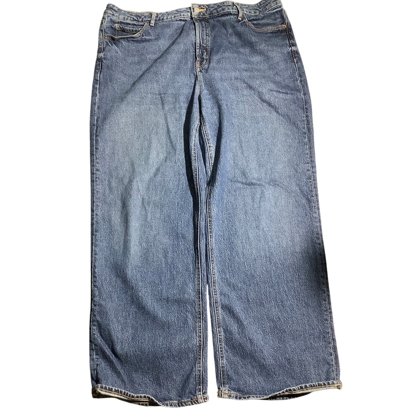 Old Navy Women’s Denim Blue Size 20 — Extra High-Rise, Sky-Hi, Wide Leg