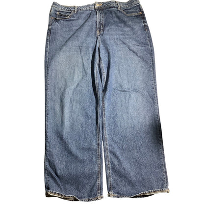 Old Navy Women’s Denim Blue Size 20 — Extra High-Rise, Sky-Hi, Wide Leg