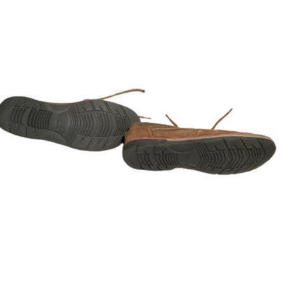 Clarks Edgewick Tan Leather Shoes Size 10.5 - Classic, Comfortable, Rugged