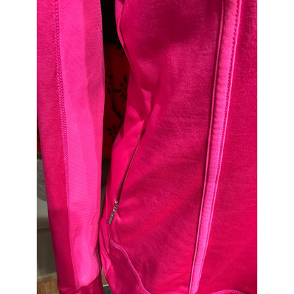 Athleta Pink Activewear Jacket - Sz S, Sporty, Vibrant, Comfortable