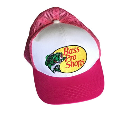 Bass Pro Shops Pink Trucker Hat - Outdoor, Sporty, Casual