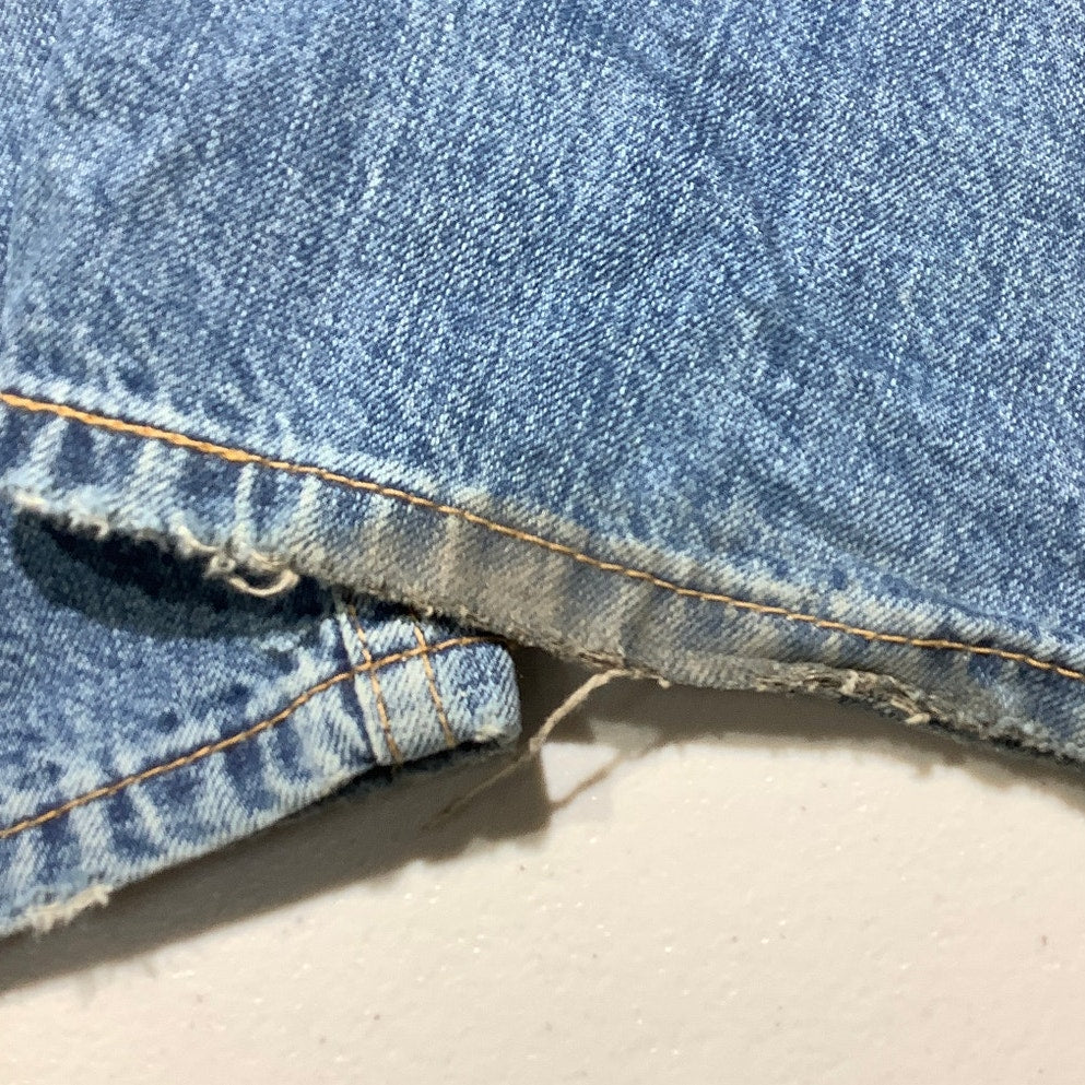 Levi’s 569 Loose Straight Jeans Men’s 42W 32L — Distressed, Casual, 100% Cotton