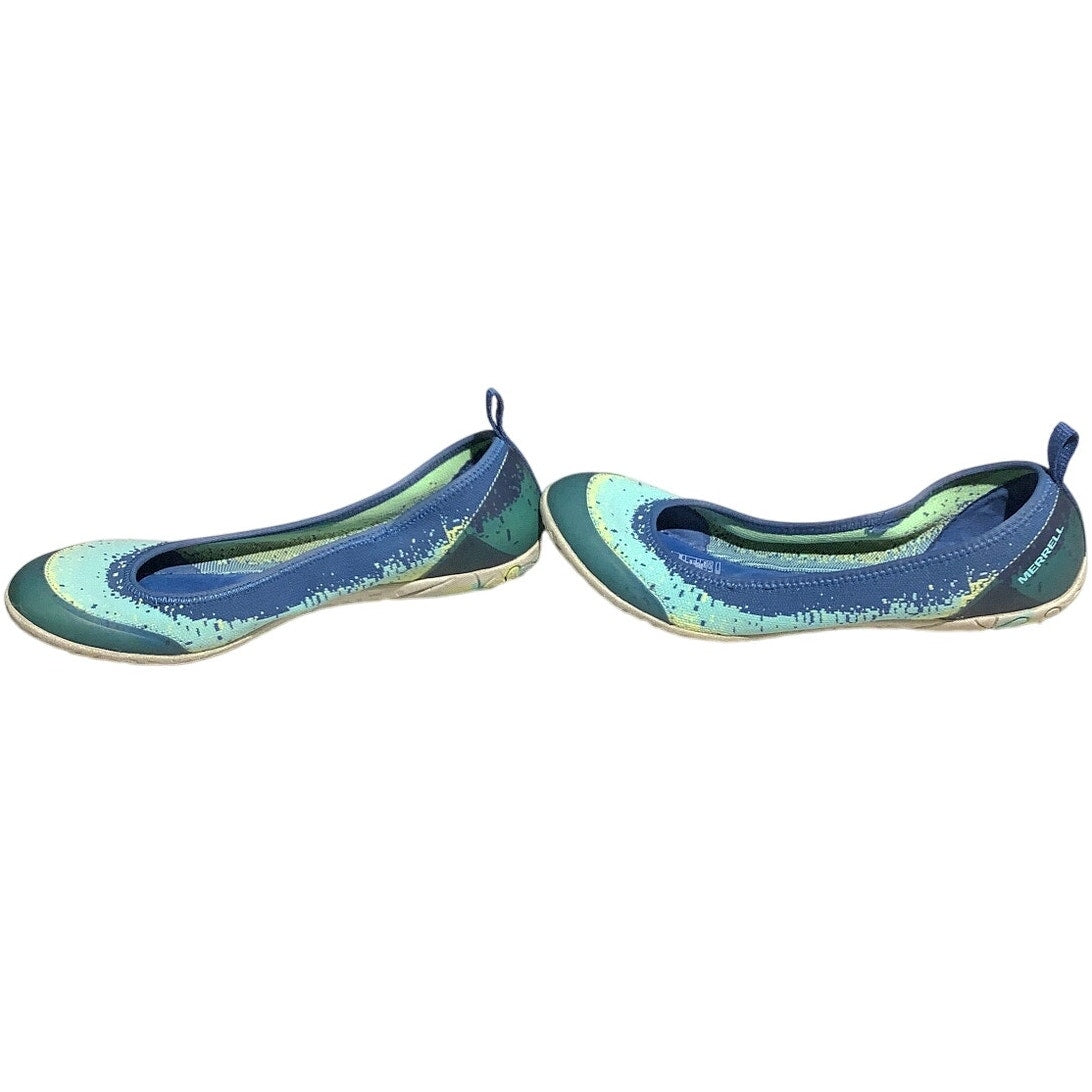 Merrell Blue/Green 9.5 Mimix Meld Water Shoes – Lightweight, Breathable, Sporty