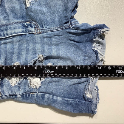 American Eagle Denim Shorts Women’s Size 00 — Distressed, Y2K, Summer