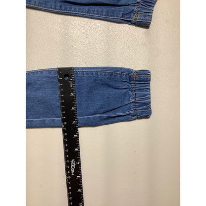 VIP Jeans Girls’ Size 8 Blue Denim Stretch Jeggings — Skinny, Casual, Everyday