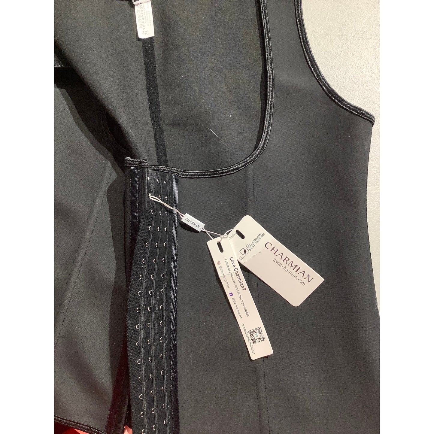 Charmian Corset Waist Trainer Women’s Size 4XL – Shapewear, Sleek, Adjustable