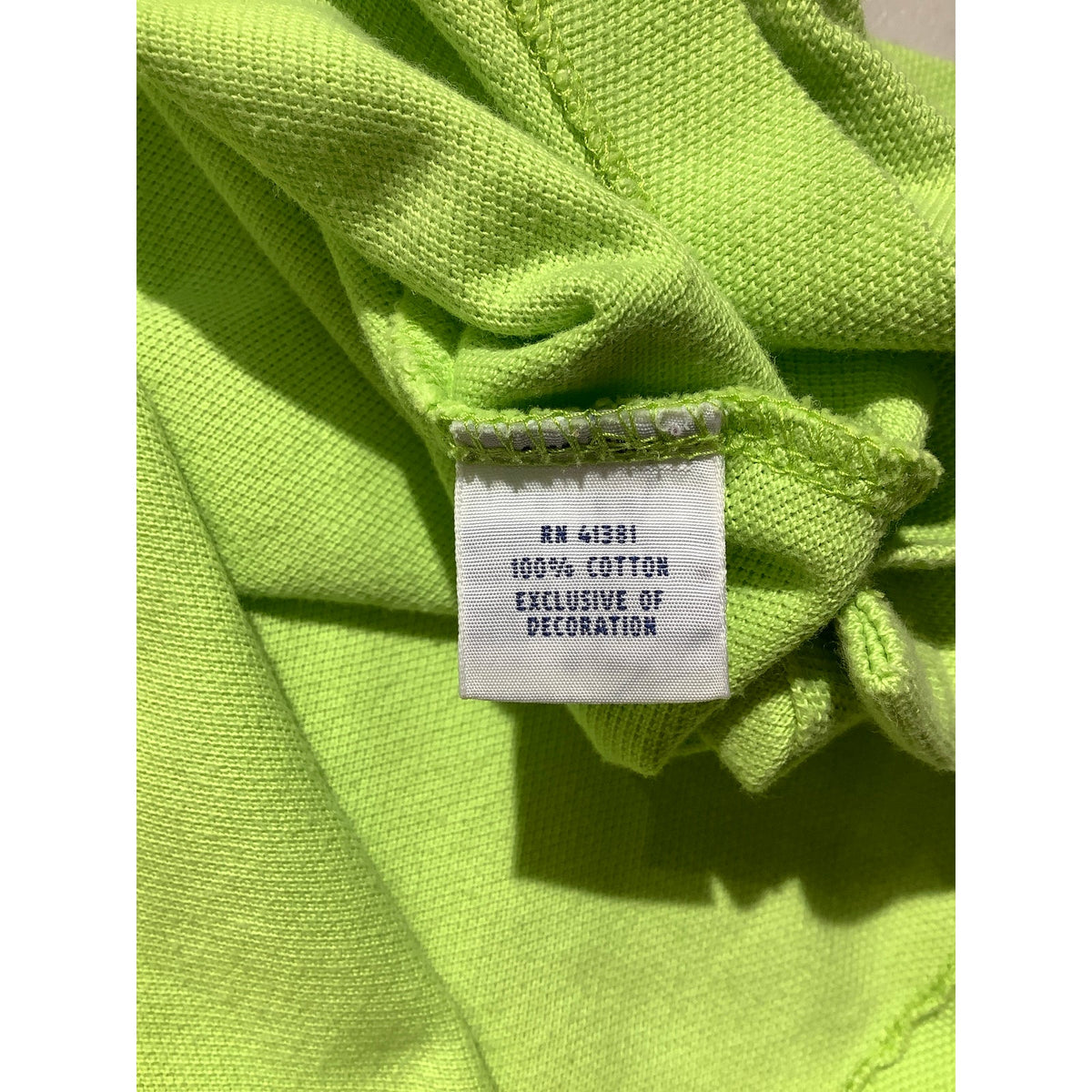 Polo Ralph Lauren Men's XL Lime Green Short Sleeve Polo Shirt Casual