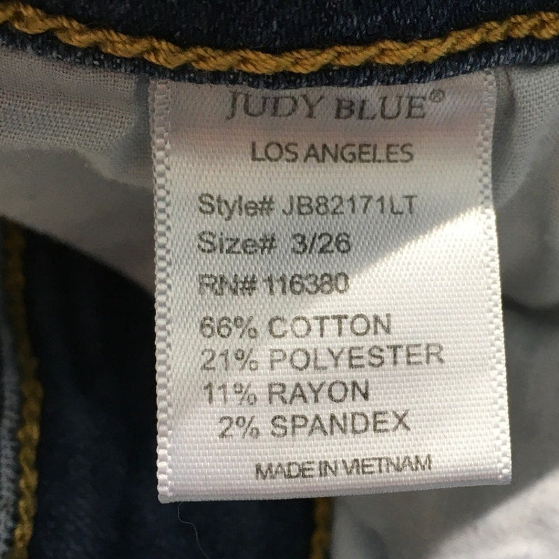 Judy Blue Distressed Jeans Size 3/26 - Grunge, Casual, Streetwear