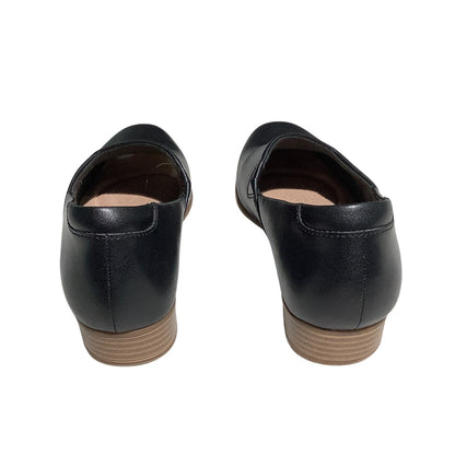 Clarks Juliet Palm Black Loafers Women’s Size 7M – Classic, Minimalist, Slip-On