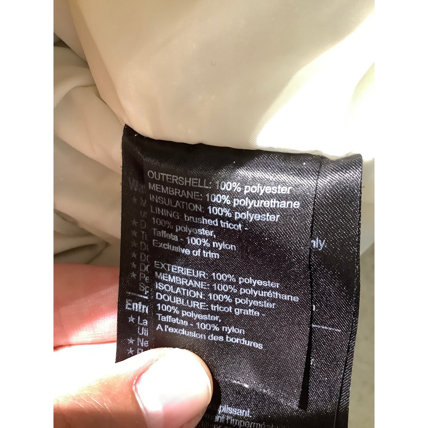 Burton Off-White Snowboard Jacket Women’s Small – Performance, Winter, Sporty