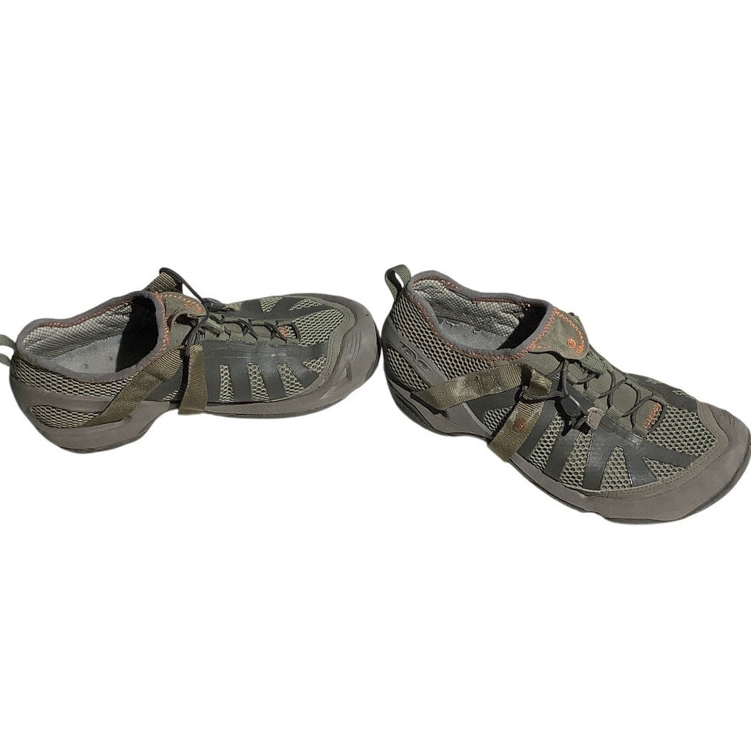 Teva Women’s Water Shoes Size 7.5 — Green, Brown, Sunkosi