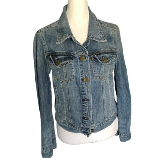 J.Crew Indigo Denim Jean Jacket Size S - Classic, Preppy, Casual