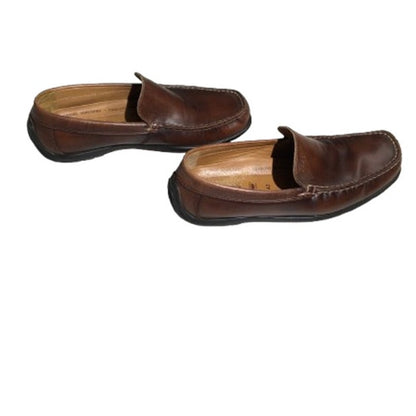 Ecco Brown Leather Loafers Size 42 - Classic, Comfortable, Versatile