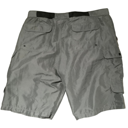 Denali Men's Gray Cargo Shorts Size 40 - Functional, Durable, Outdoor