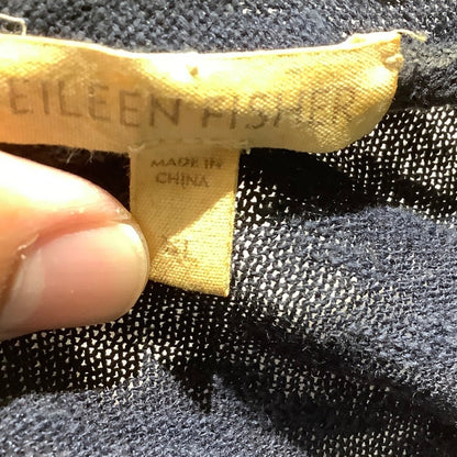 Eileen Fisher Open Front Cardigan Women’s L – Minimalist, Lightweight, Relaxed