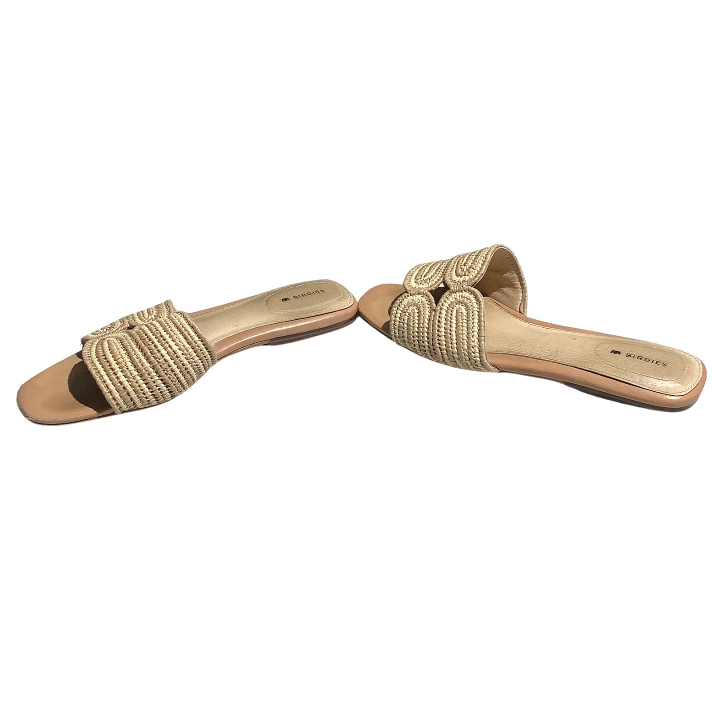Birdies Sand Raffia Slide Sandals Women’s 8 — Woven, Casual, Summer