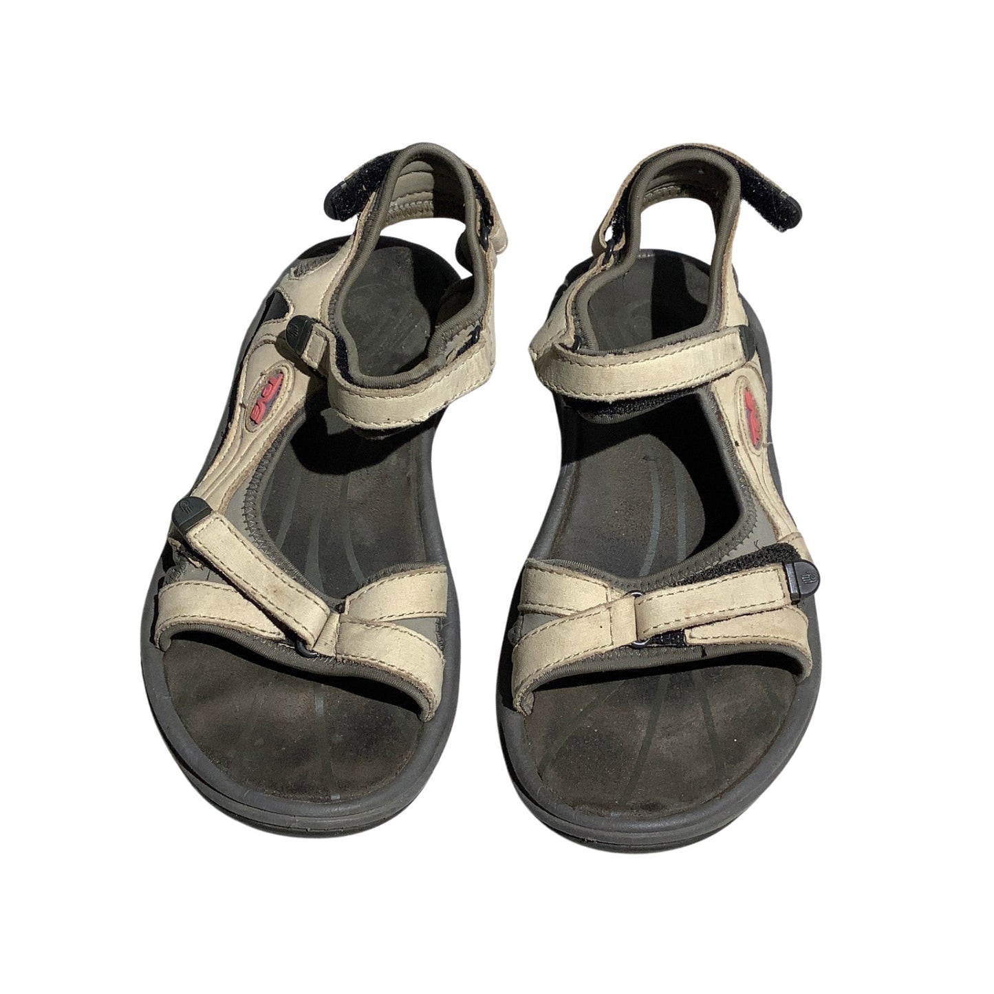 Teva Waterproof Nubuck Leather Sandals Women 5 — Outdoor, Hiking, Adjustable