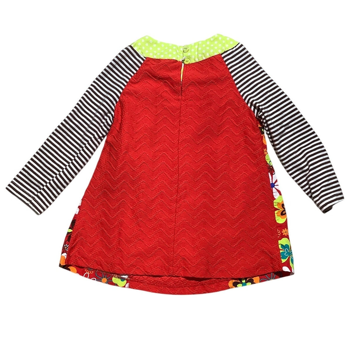 Counting Daisies Long Sleeve Dress Girls — Casual, Boutique, Playwear