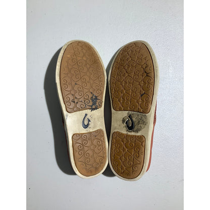 OluKai Mesh Slip-On Shoes Coral Women’s 8W — Breathable, Lightweight, Casual