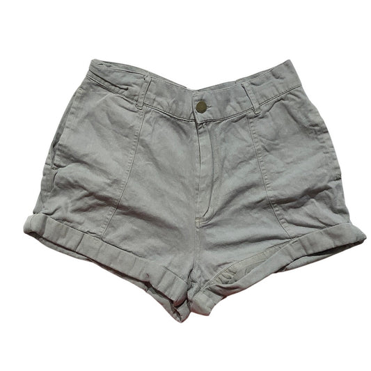 Billabong Cotton Shorts Women’s Size 26 – Casual, Rolled Hem, Olive