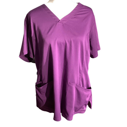Healing Hands Scrub Top Women's Size XL— Nursing, Medical, Healthcare
