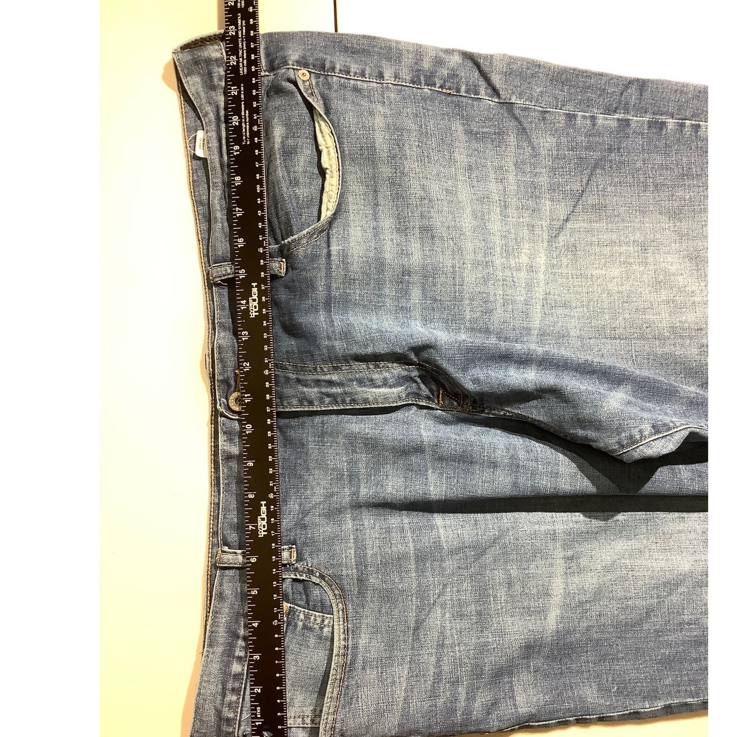 Lucky Brand Men’s Jeans Size 42W x 32L — Denim Blue, Athletic Fit, Straight Leg