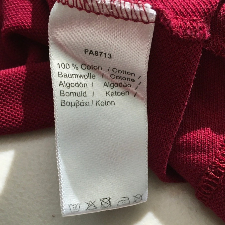 Lacoste Maroon Polo Size XXL - Preppy, Classic, Timeless