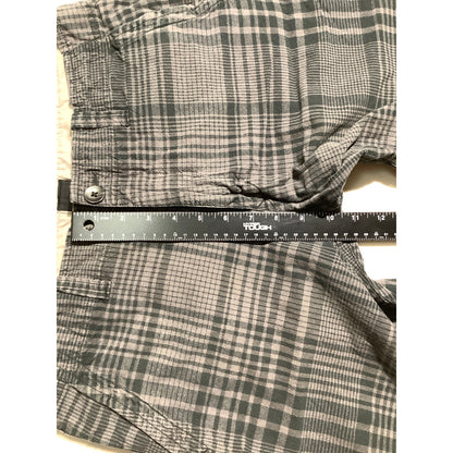 J. Ferrar Plaid Casual Flat Front Shorts Men’s Size 32W — Modern, Cotton, Casual