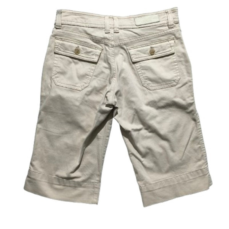 Lacoste Beige Cargo Bermuda Shorts Size 34/S - Preppy, Casual, Sporty
